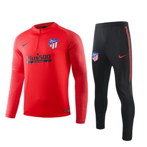 Survetement Enfant Atlético Madrid 2019-20 Rouge Noir Bleu